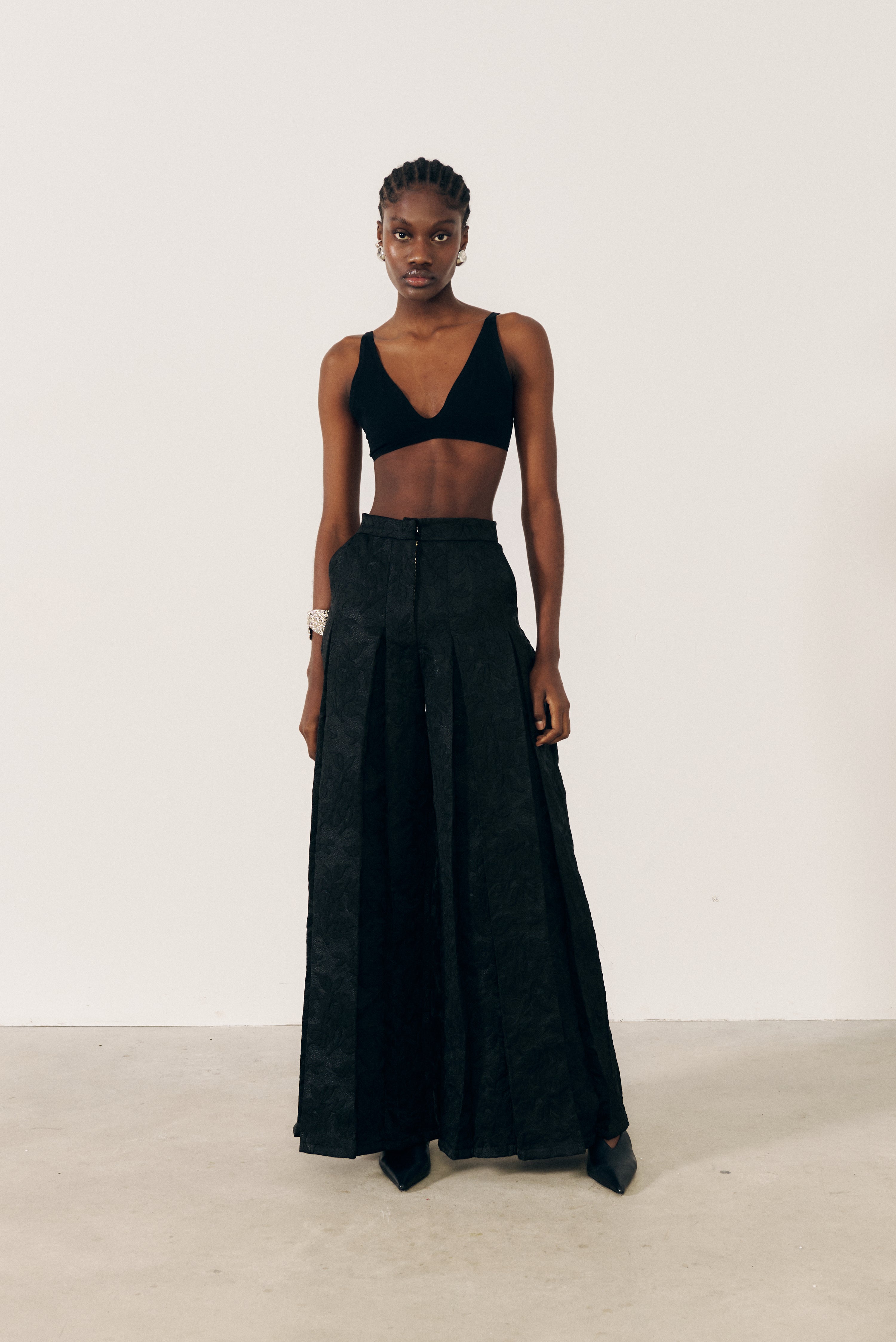 Pantalón maxi pinzas