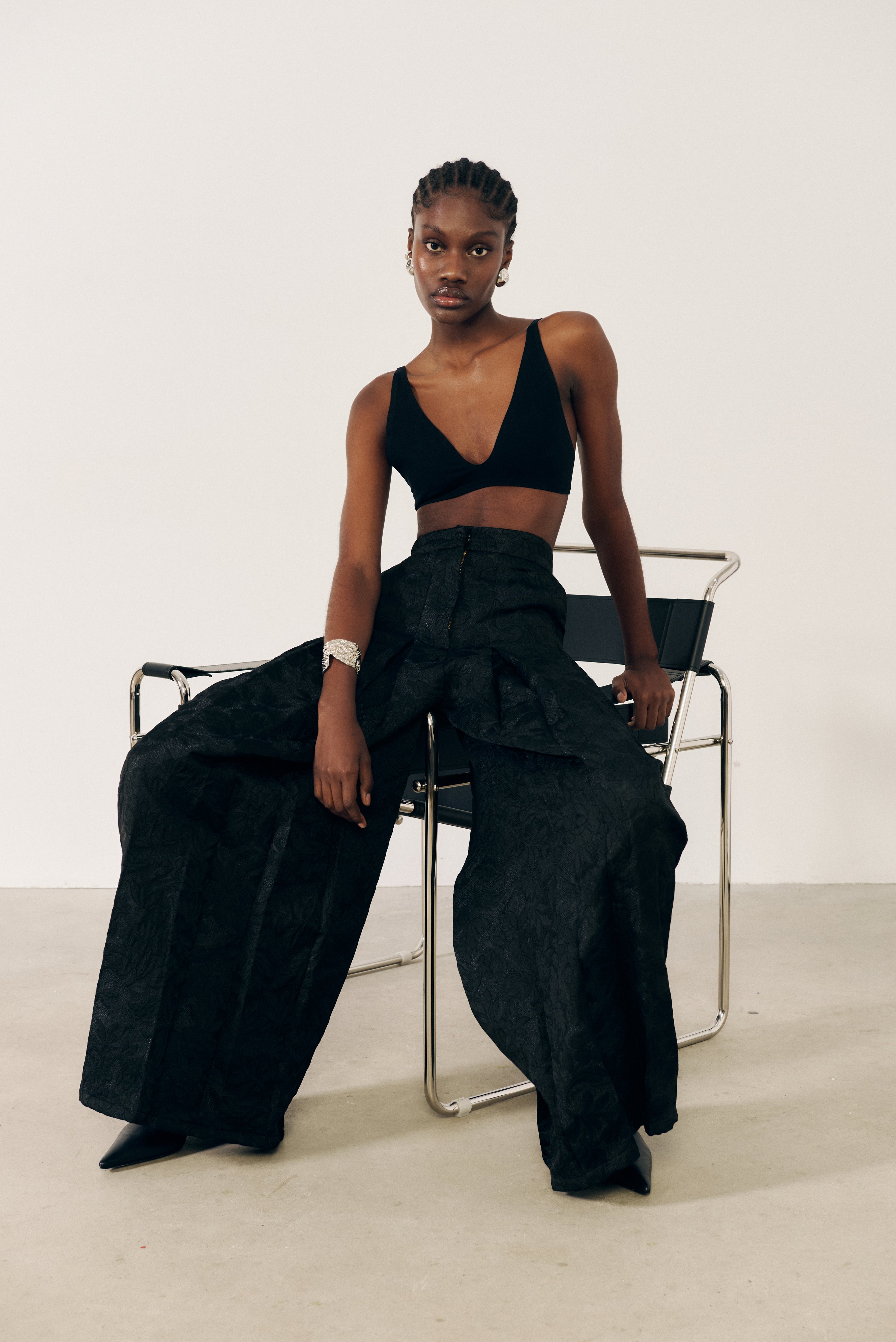 Pantalón maxi pinzas