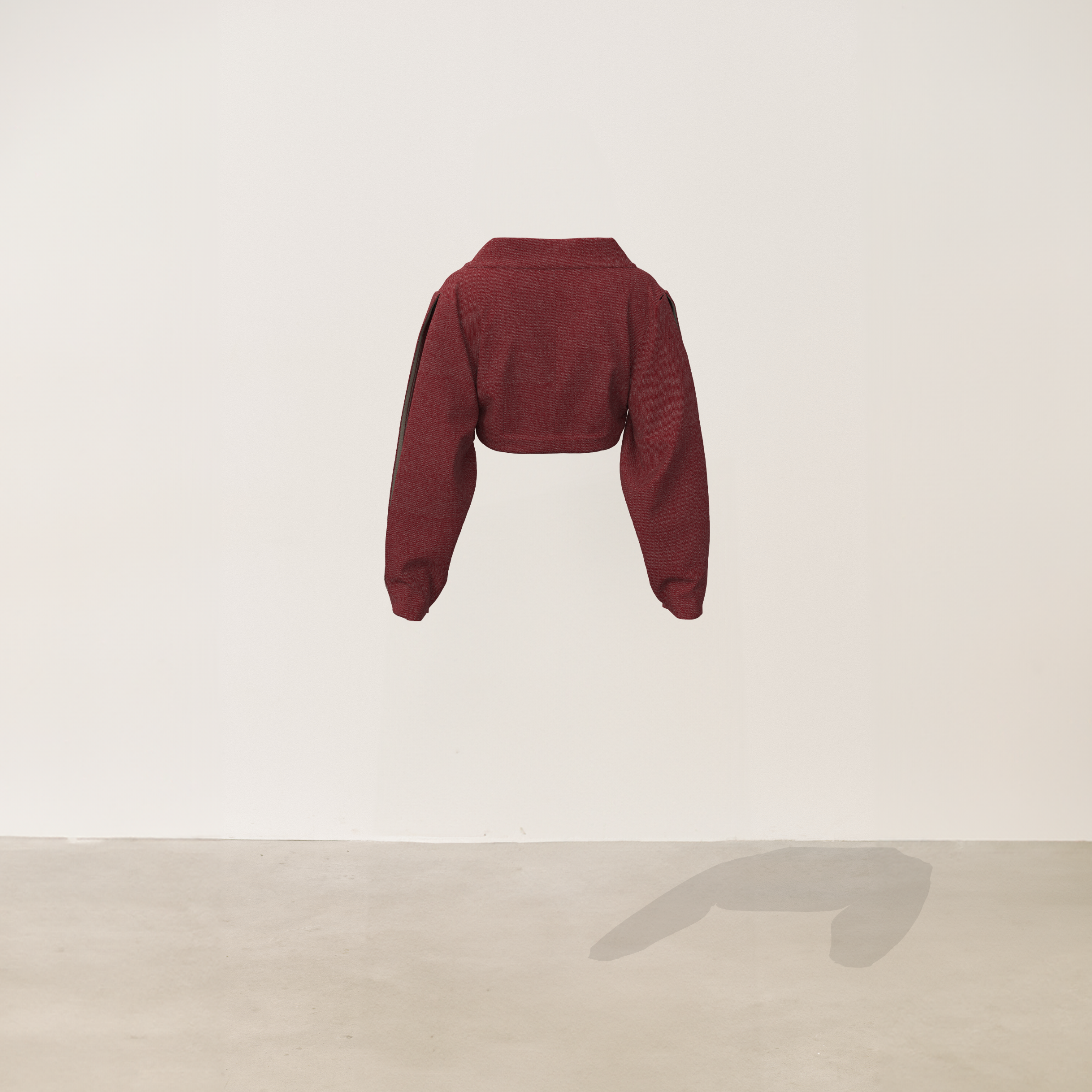 Chaqueta torera roja