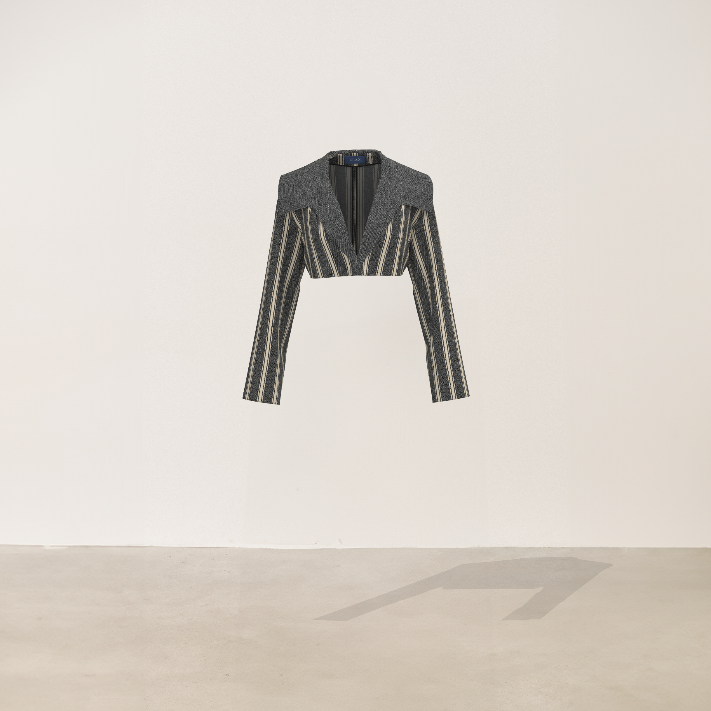 Chaqueta torera rayas