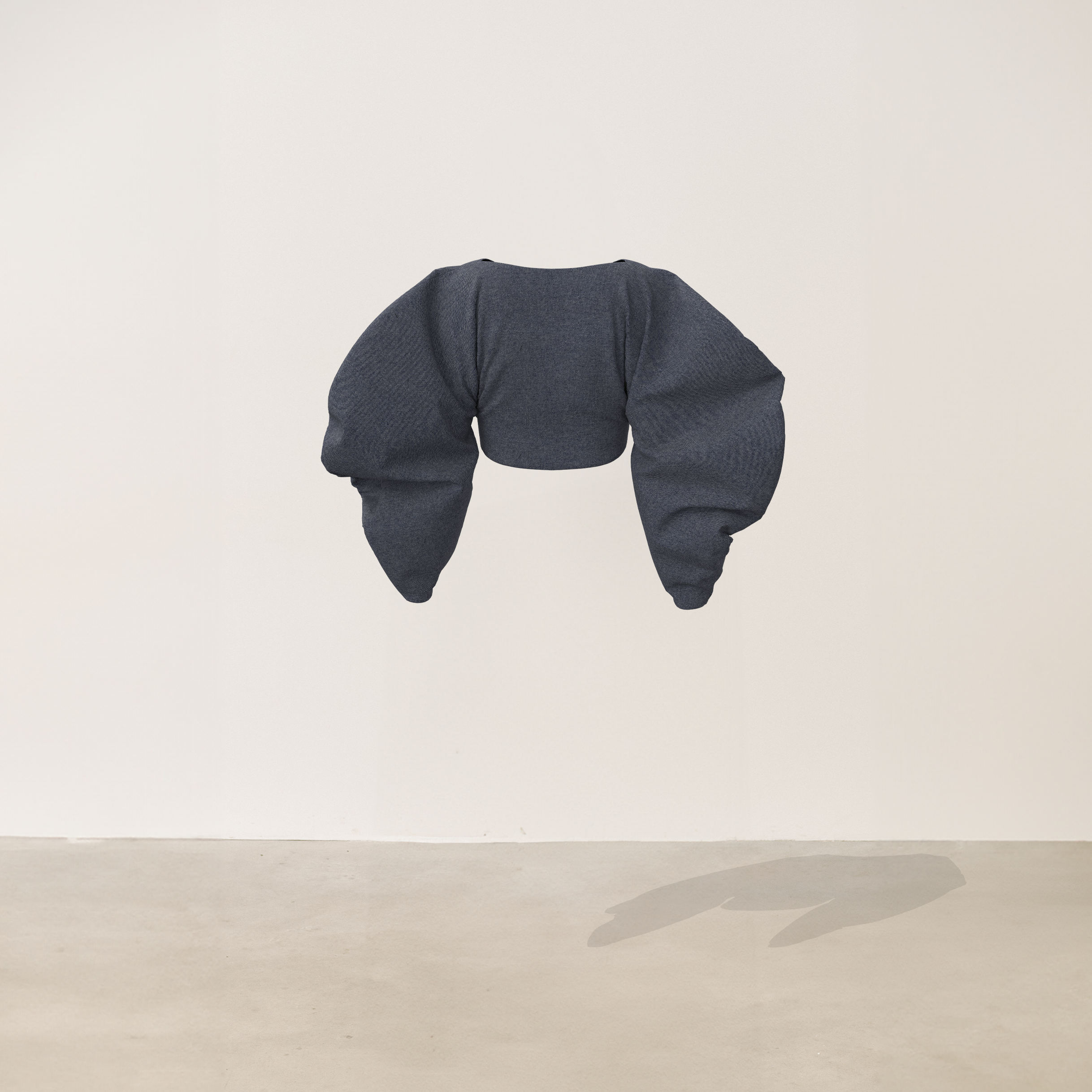 Chaqueta globo denim