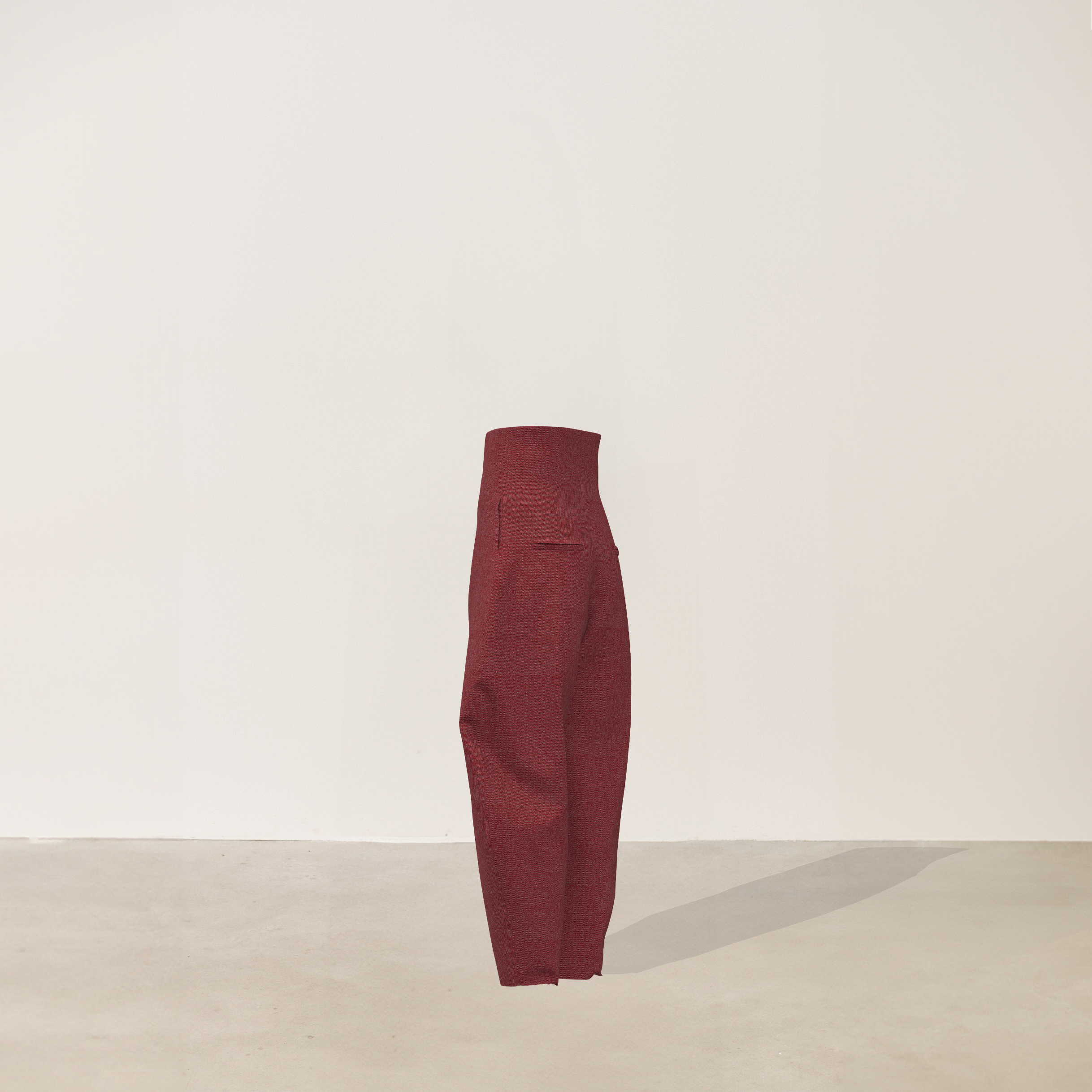 Pantalon globo rojo