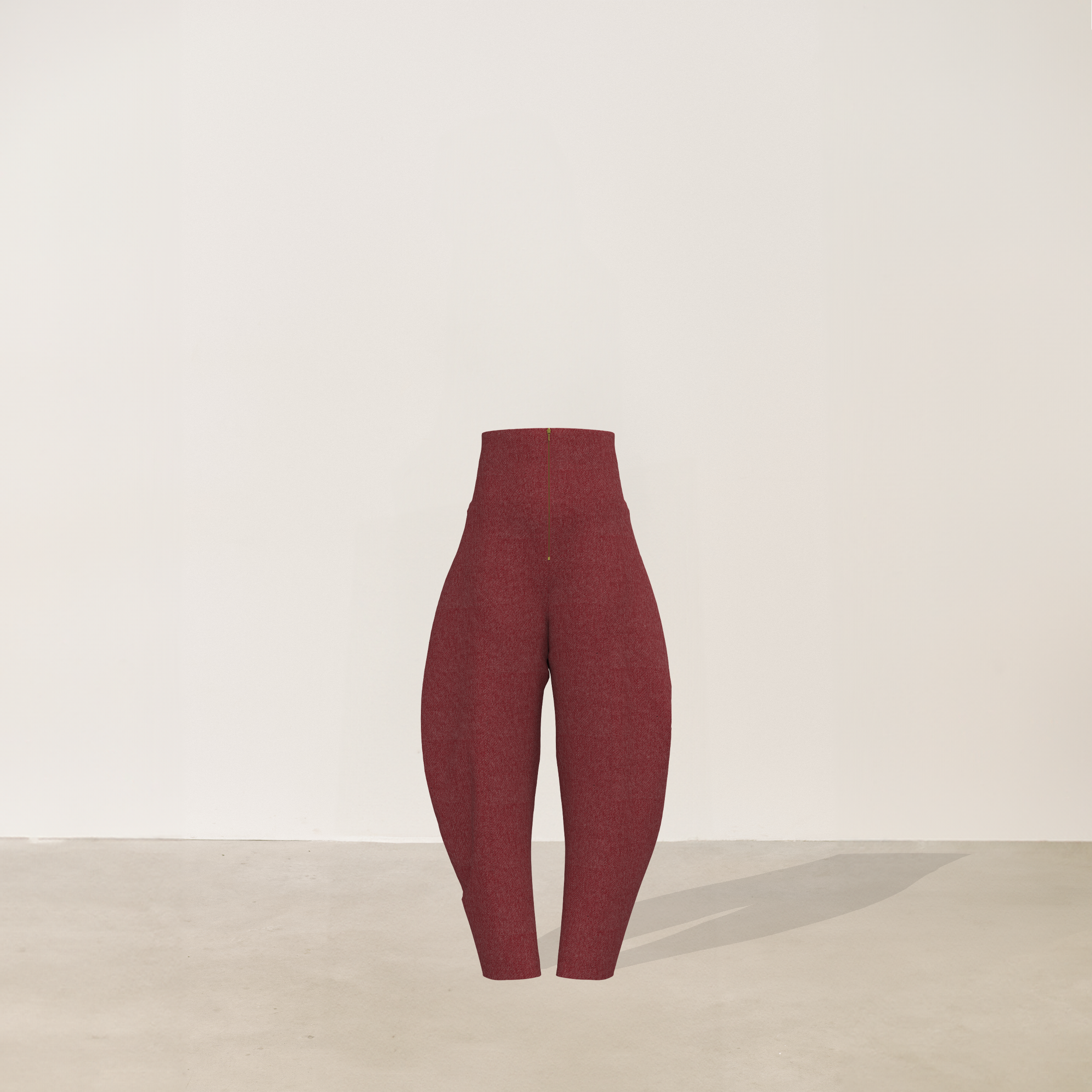 Pantalon globo rojo