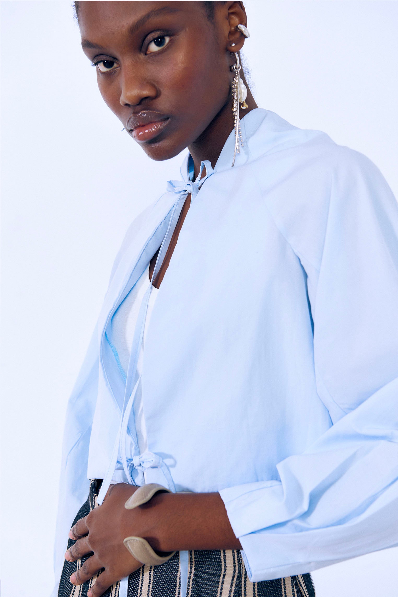 Chaquetilla de manga raglán