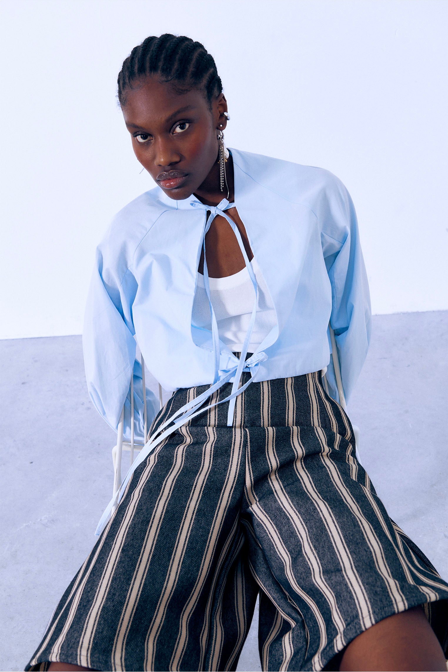 Chaquetilla de manga raglán