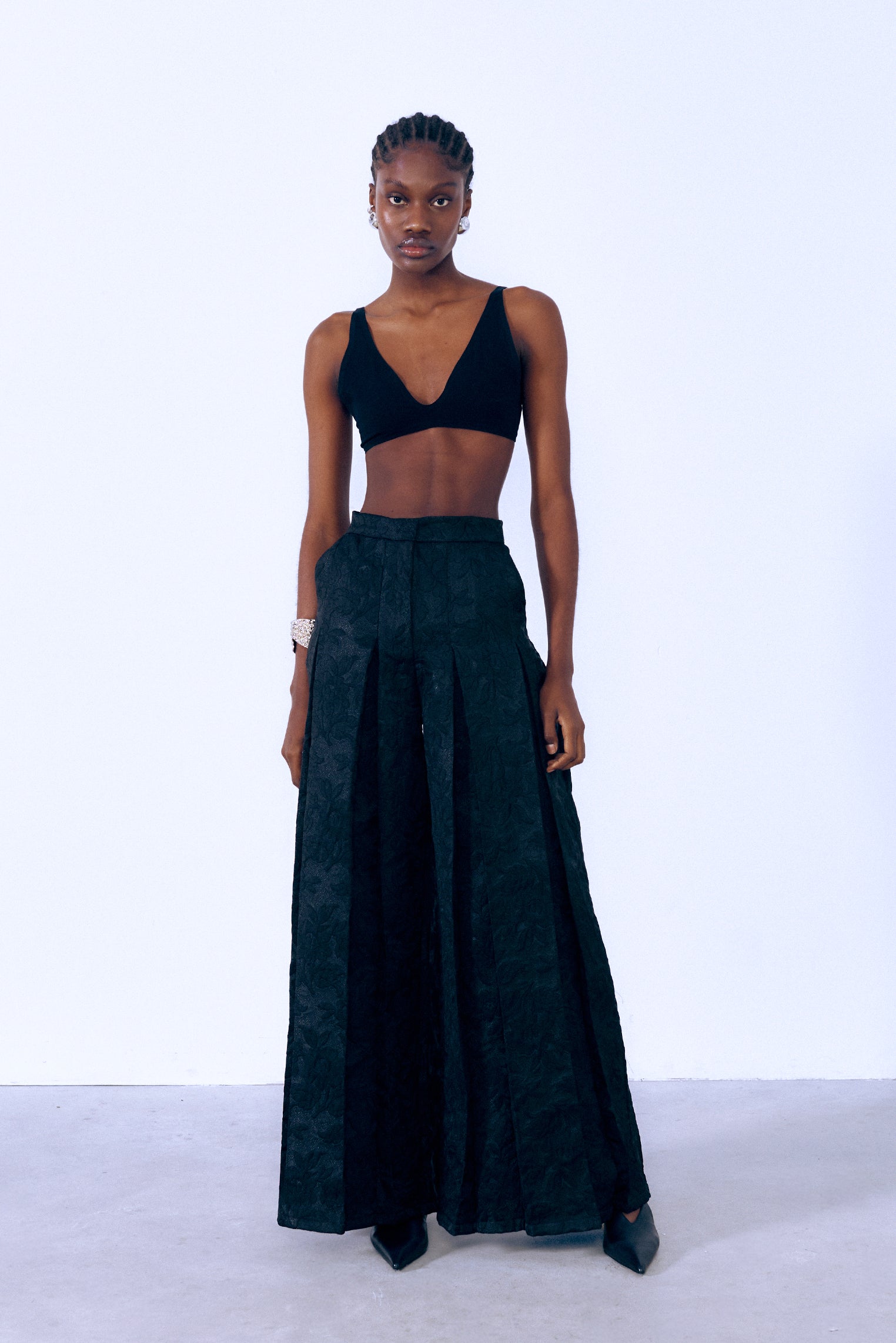 Pantalón maxi pinzas