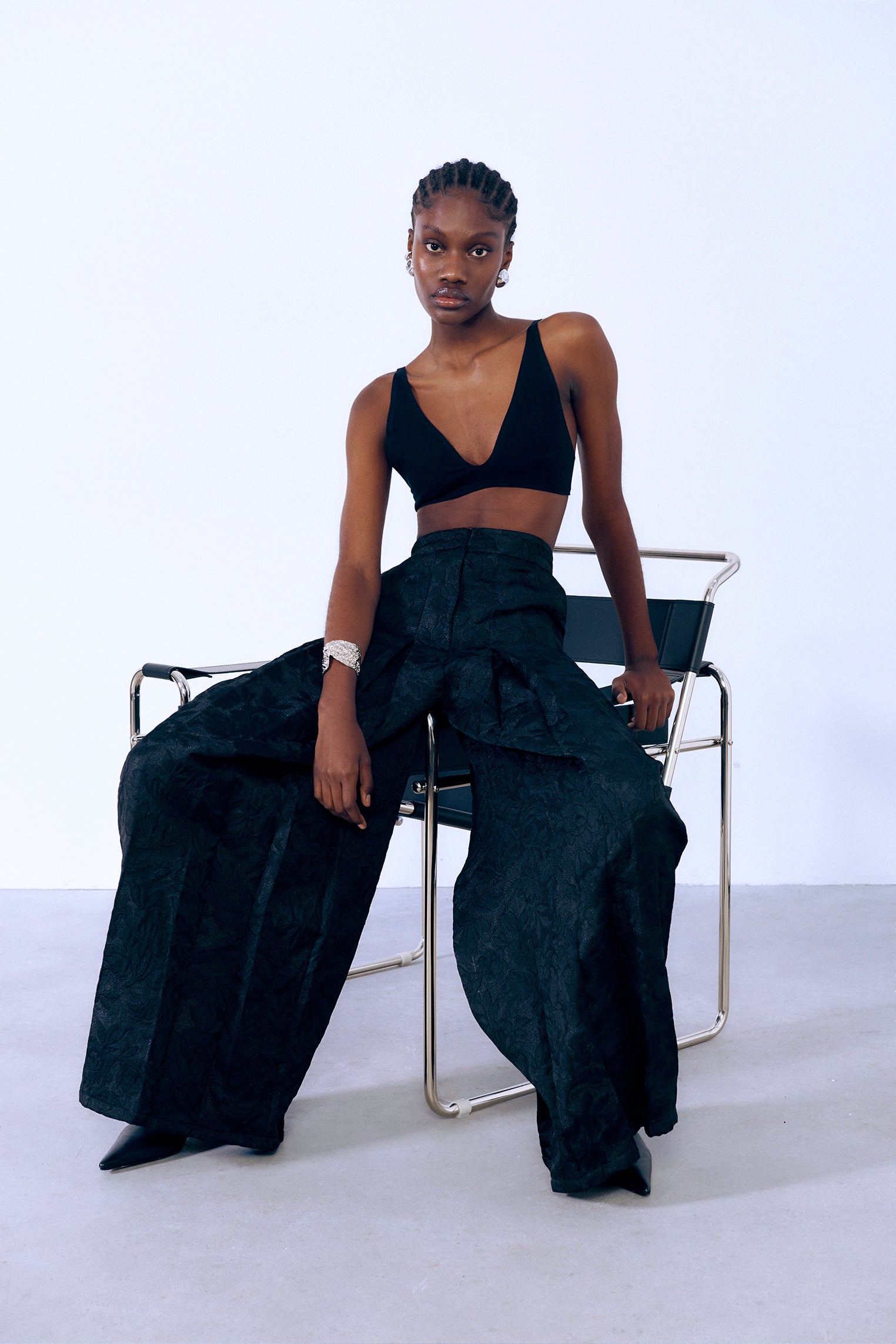 Pantalón maxi pinzas