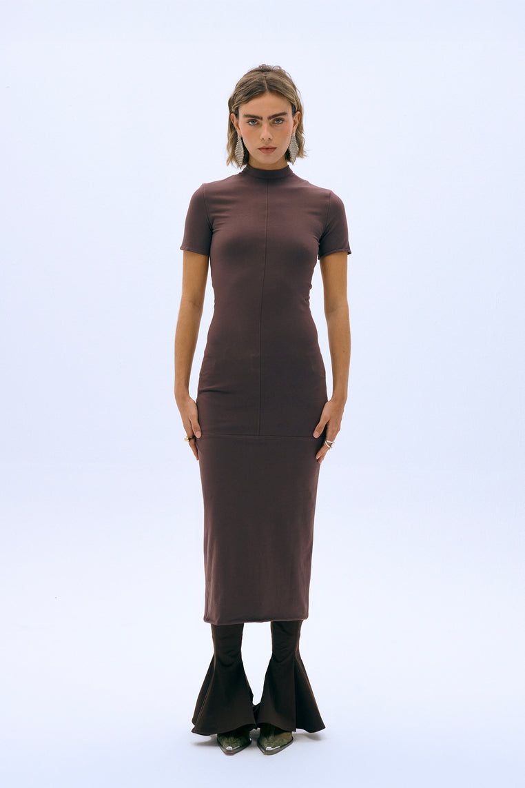 Vestido Fade Choco