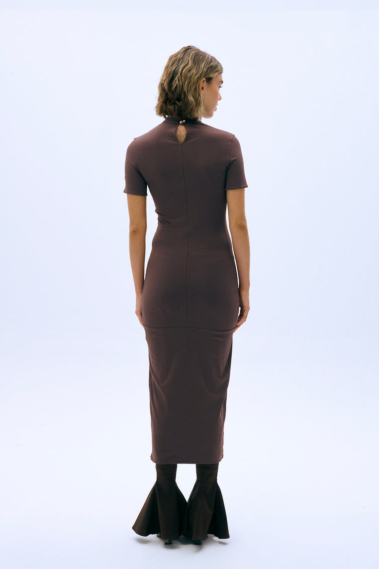 Vestido Fade Choco