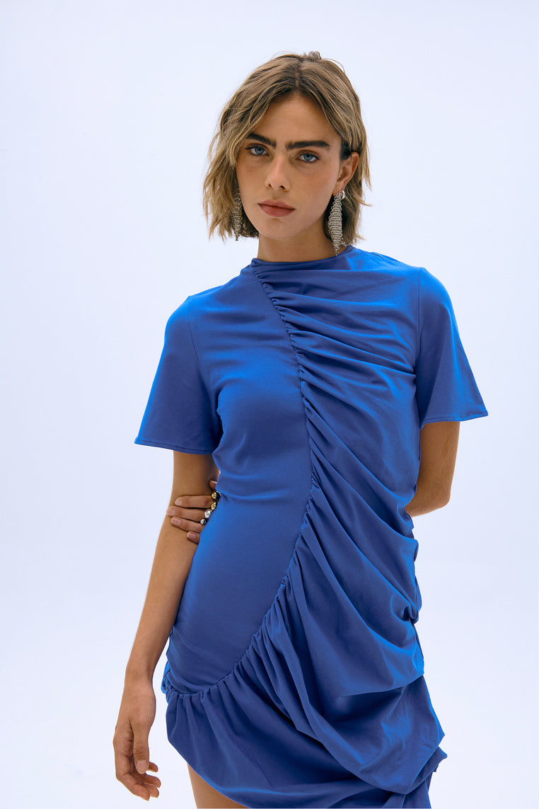 Vestido Eco azul E·R·A·X