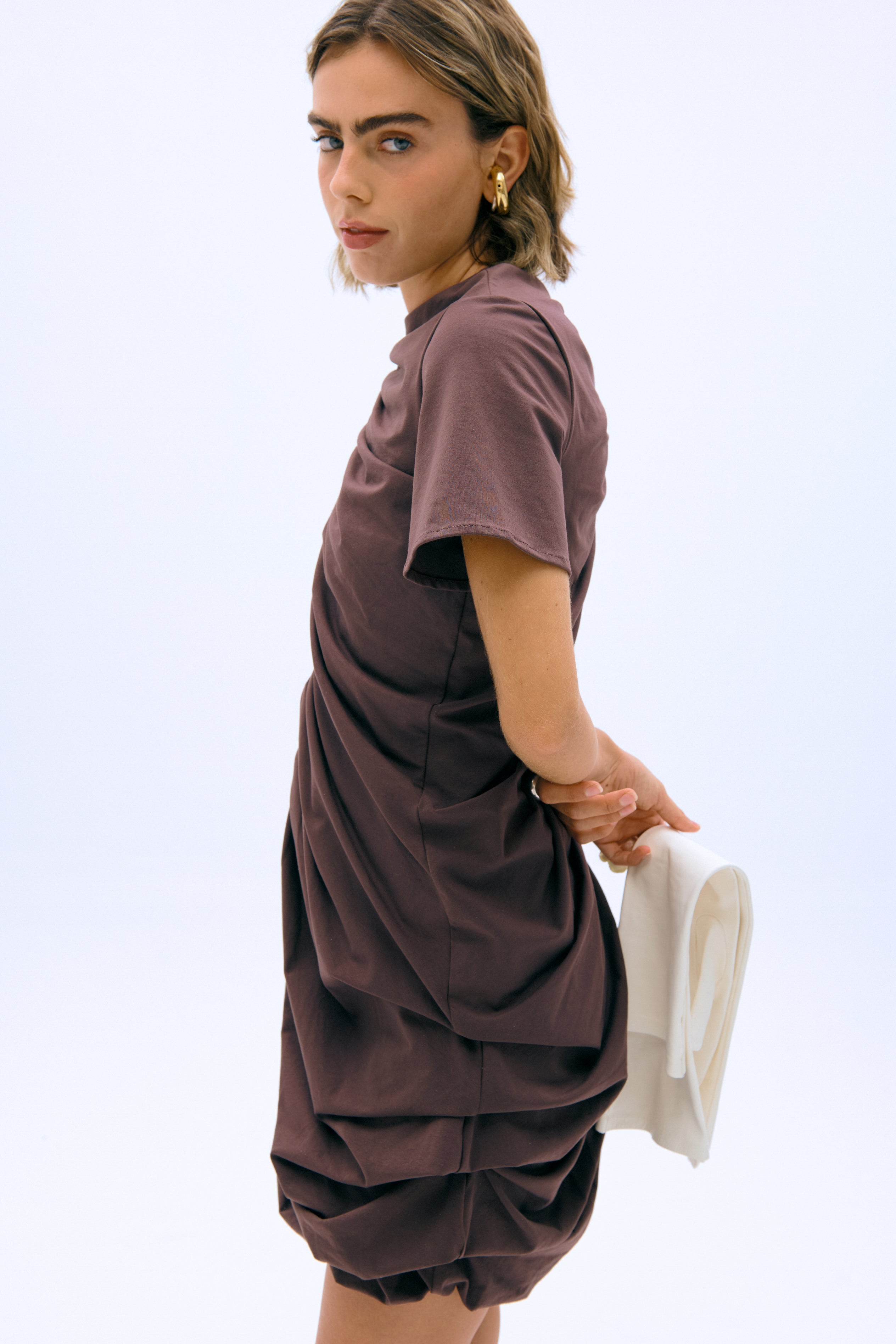Vestido Eco marrón