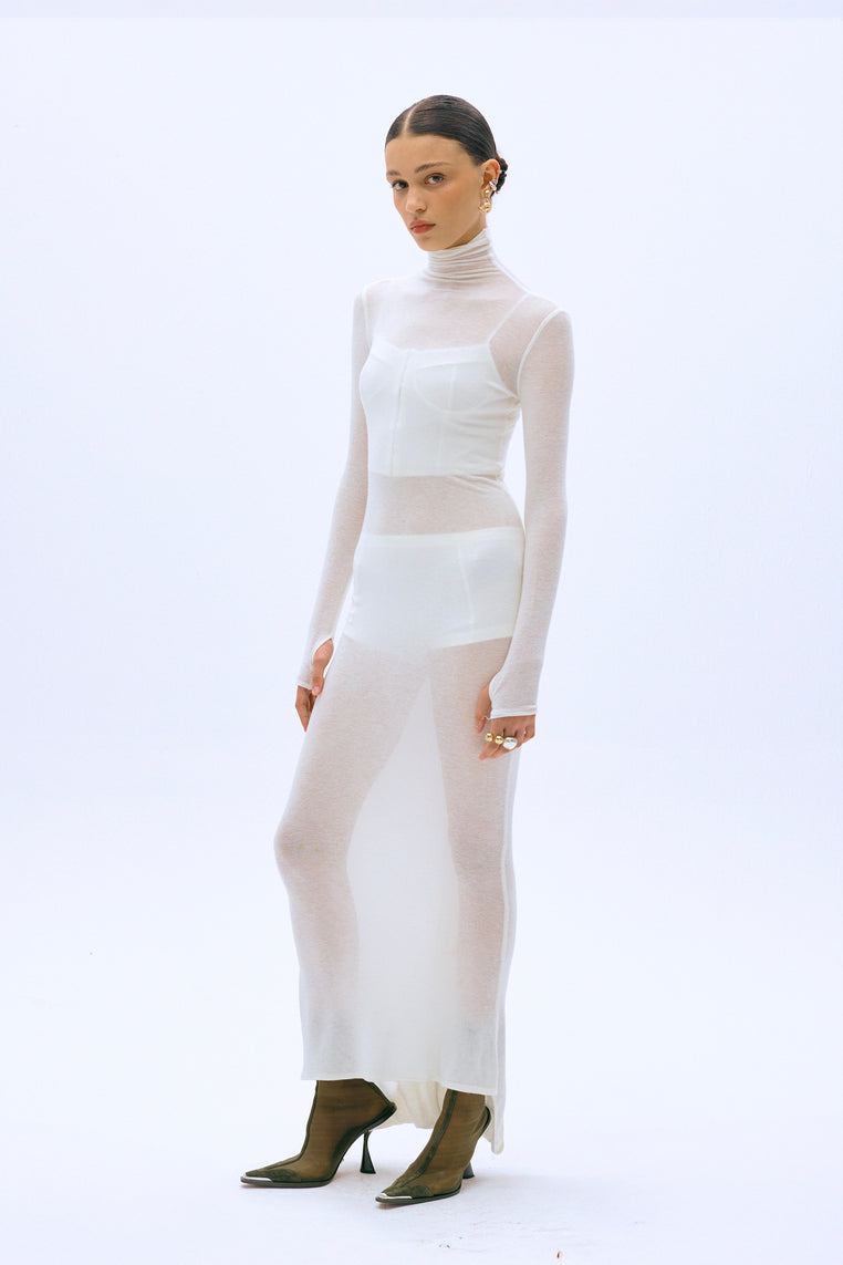 Vestido Flood Blanco