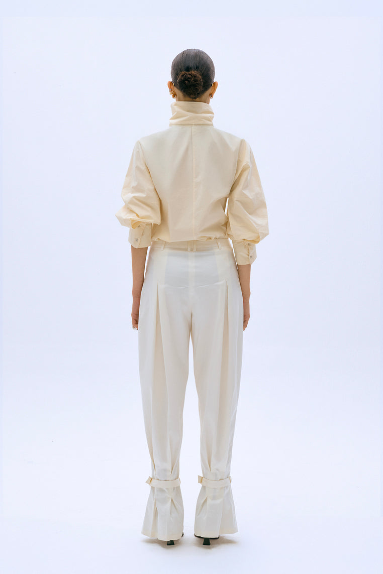 Pantalón Don't look away blanco