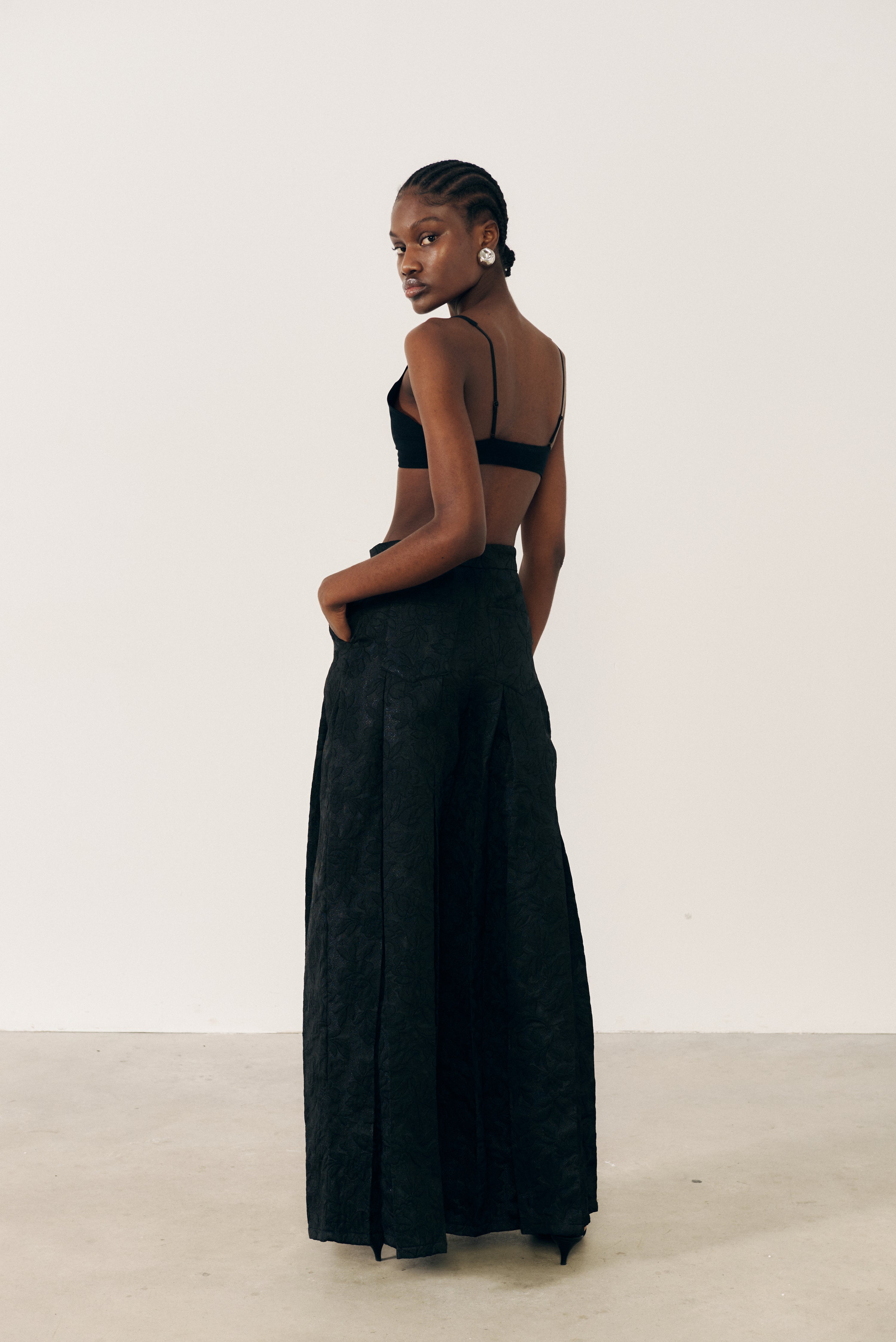 Pantalón maxi pinzas
