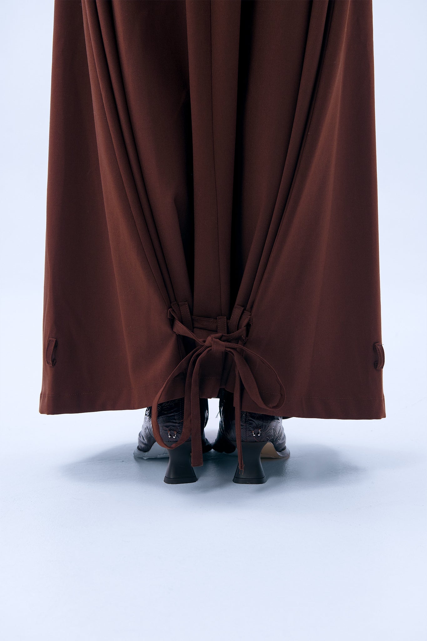 Falda Tether marrón