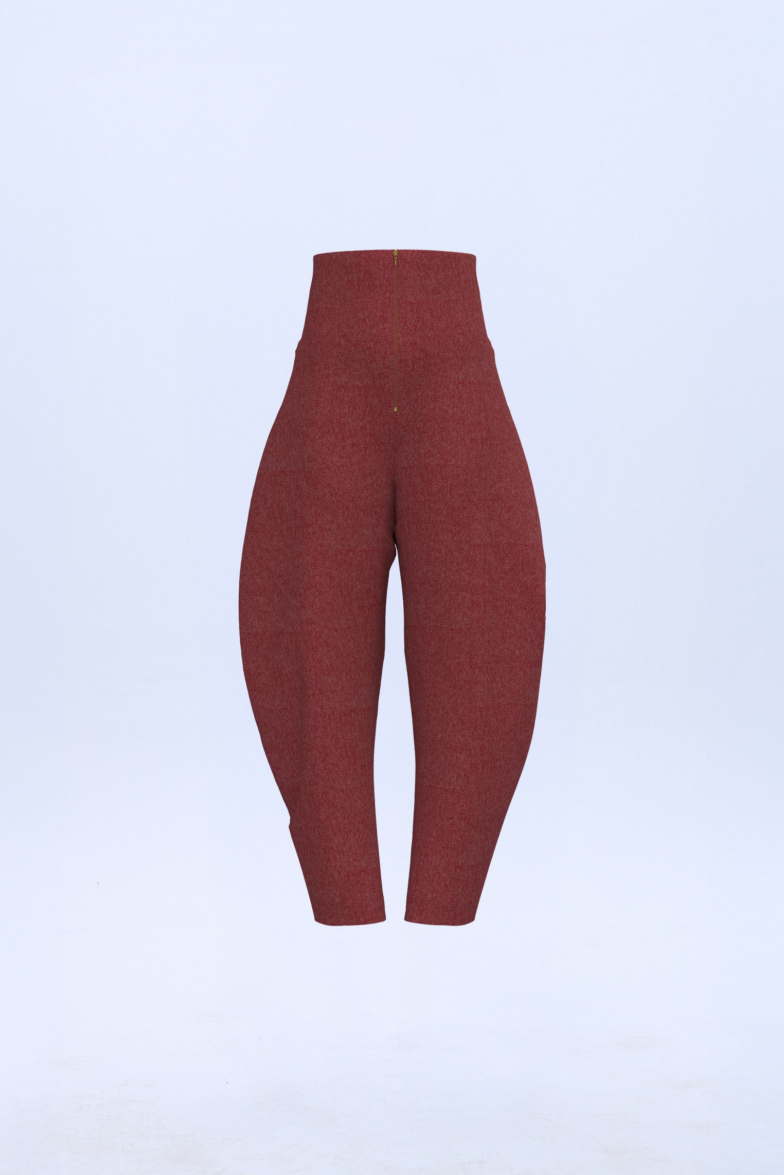 Pantalon globo rojo
