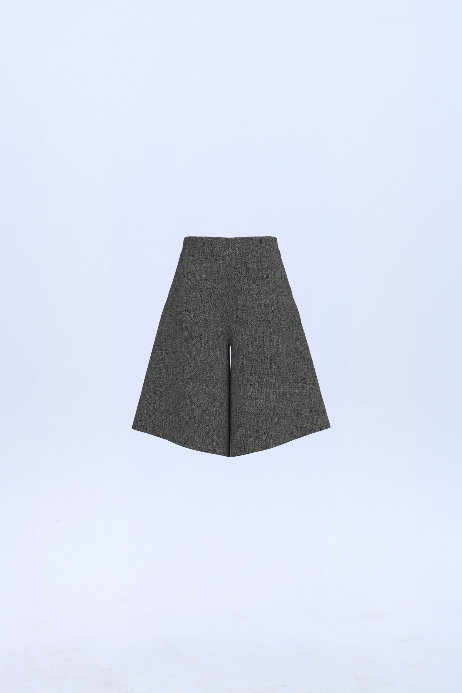 Bermuda estructurada negra