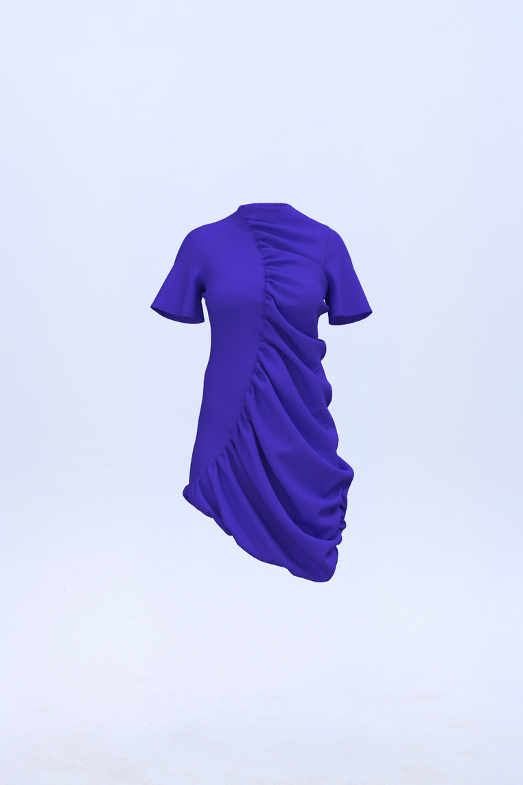 Vestido Eco azul E·R·A·X