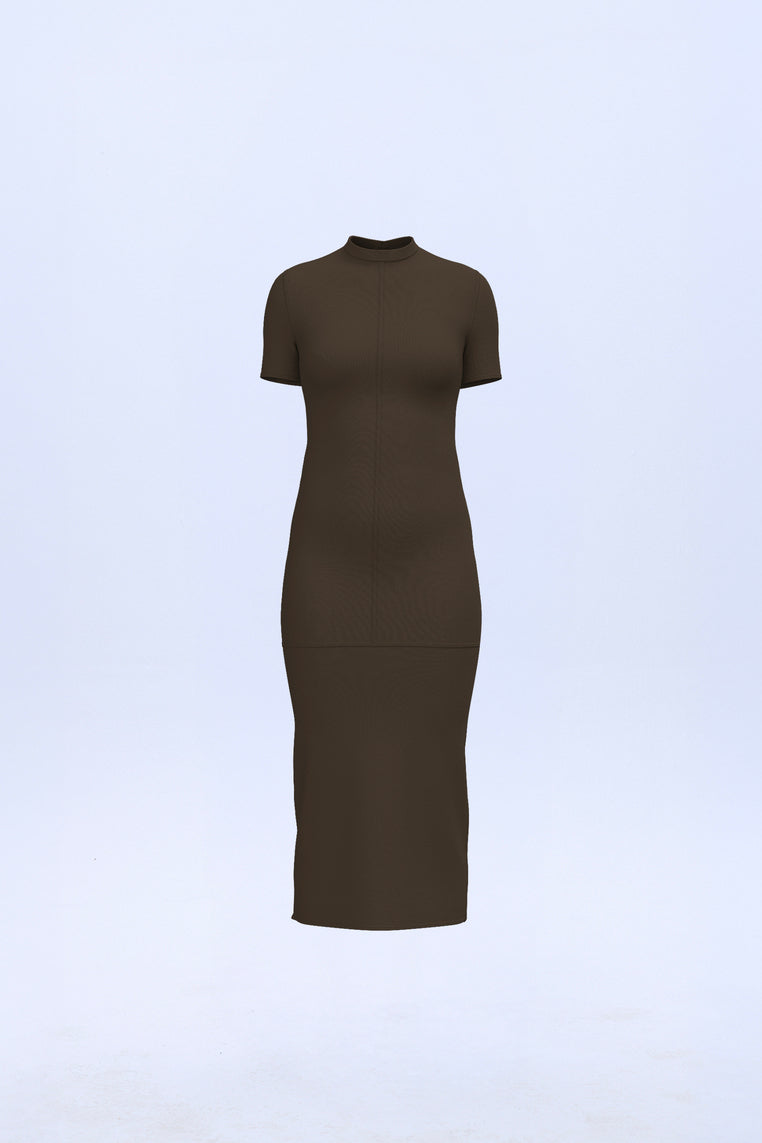 Vestido Fade Choco