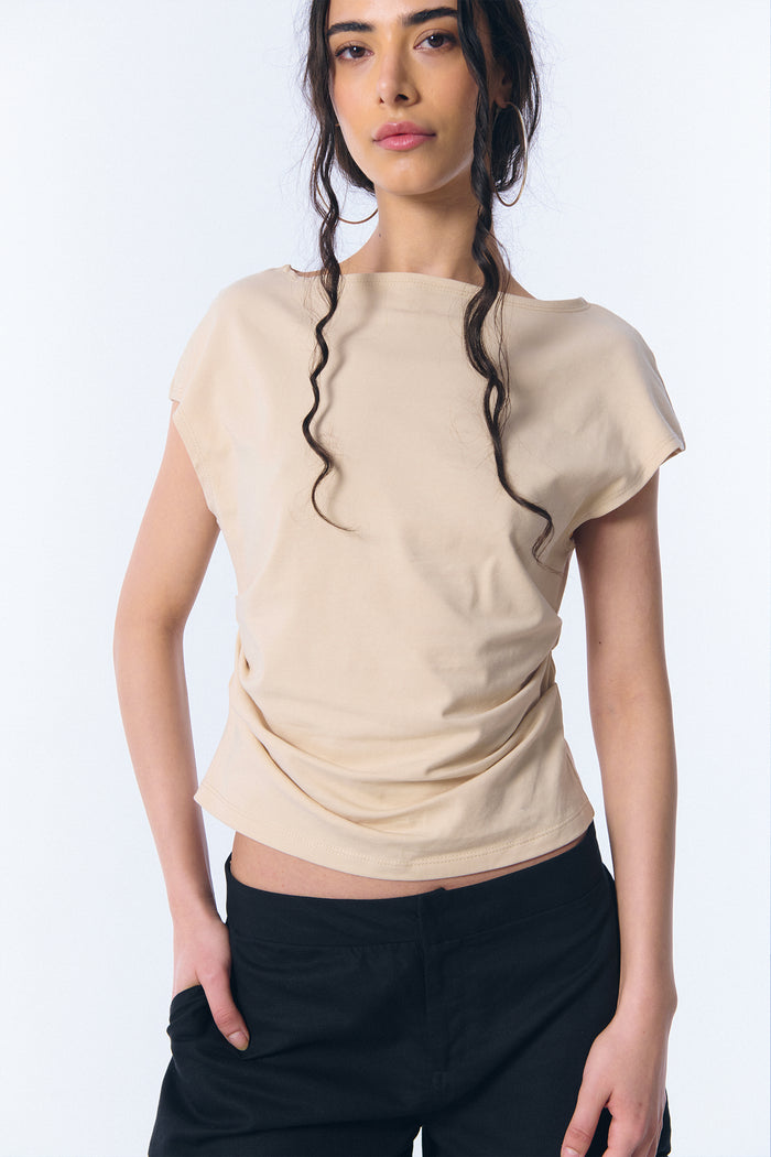 Camiseta "raíz" en algodón