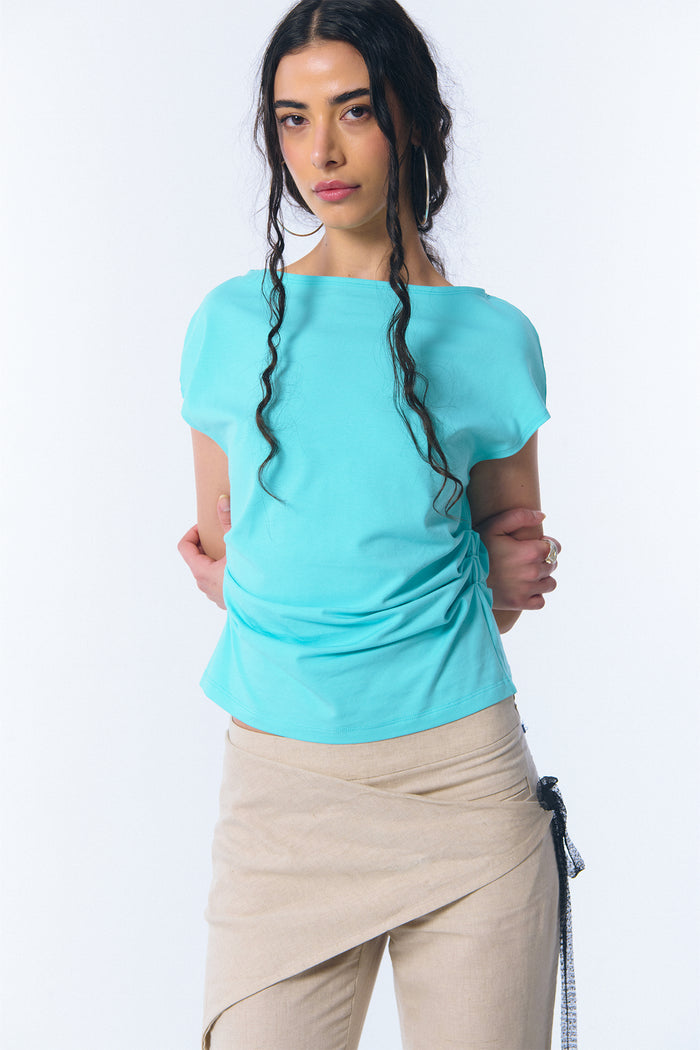 Camiseta "raíz" en algodón