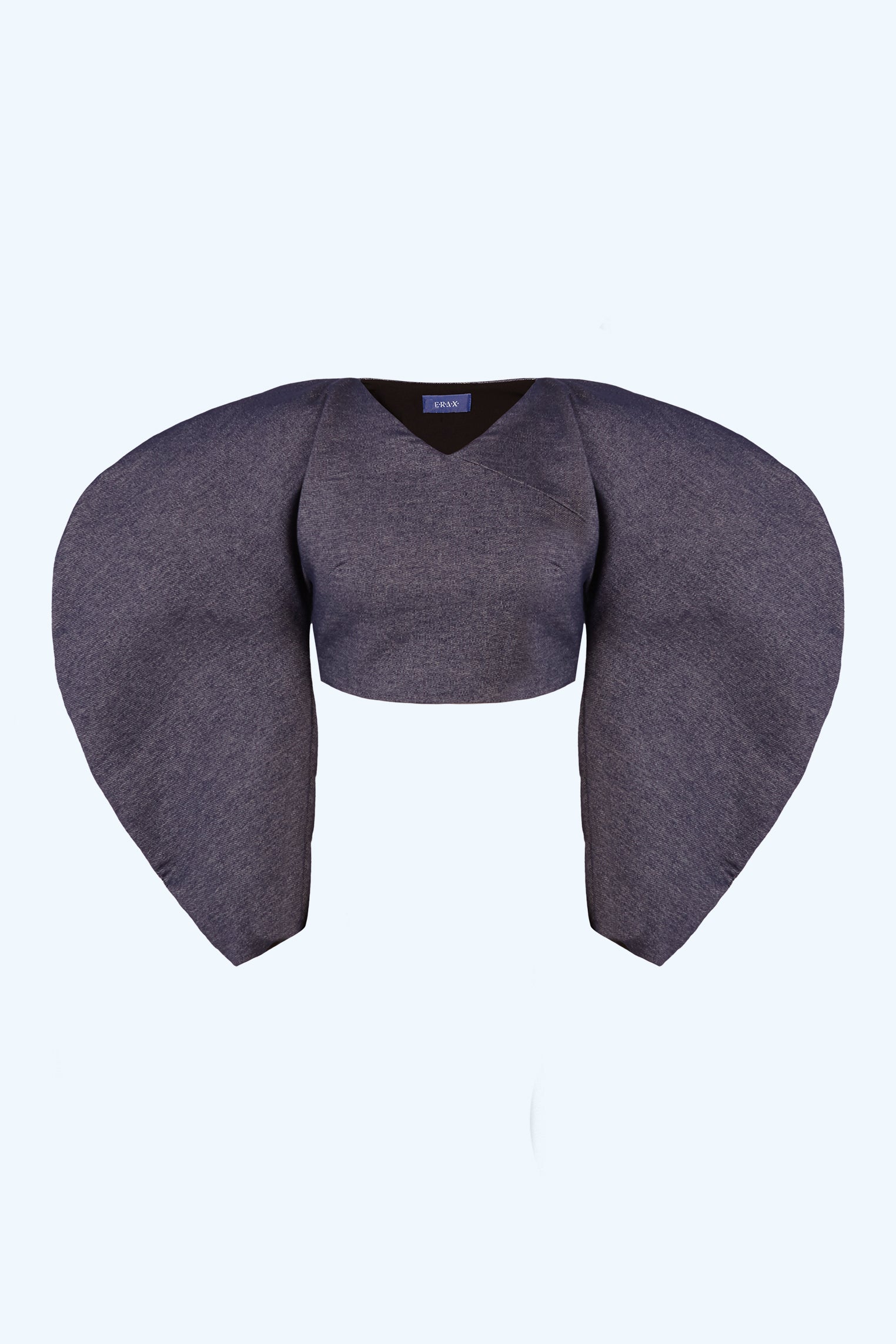Chaqueta globo denim
