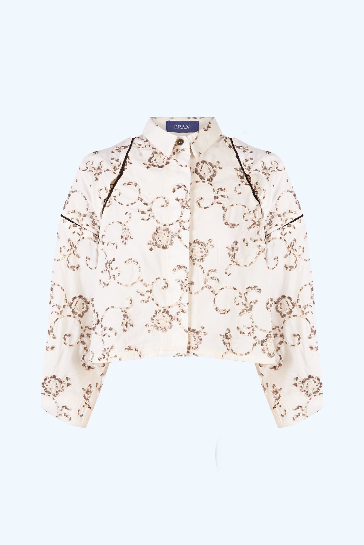 Camisa pedrería desmontable