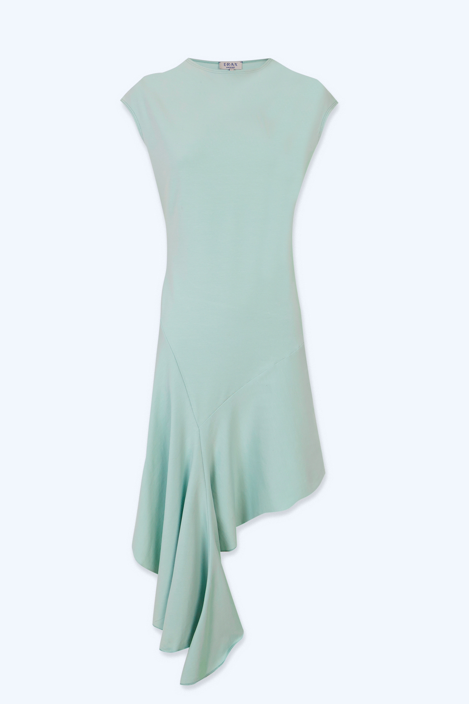 Vestido "verbena" en algodón verde