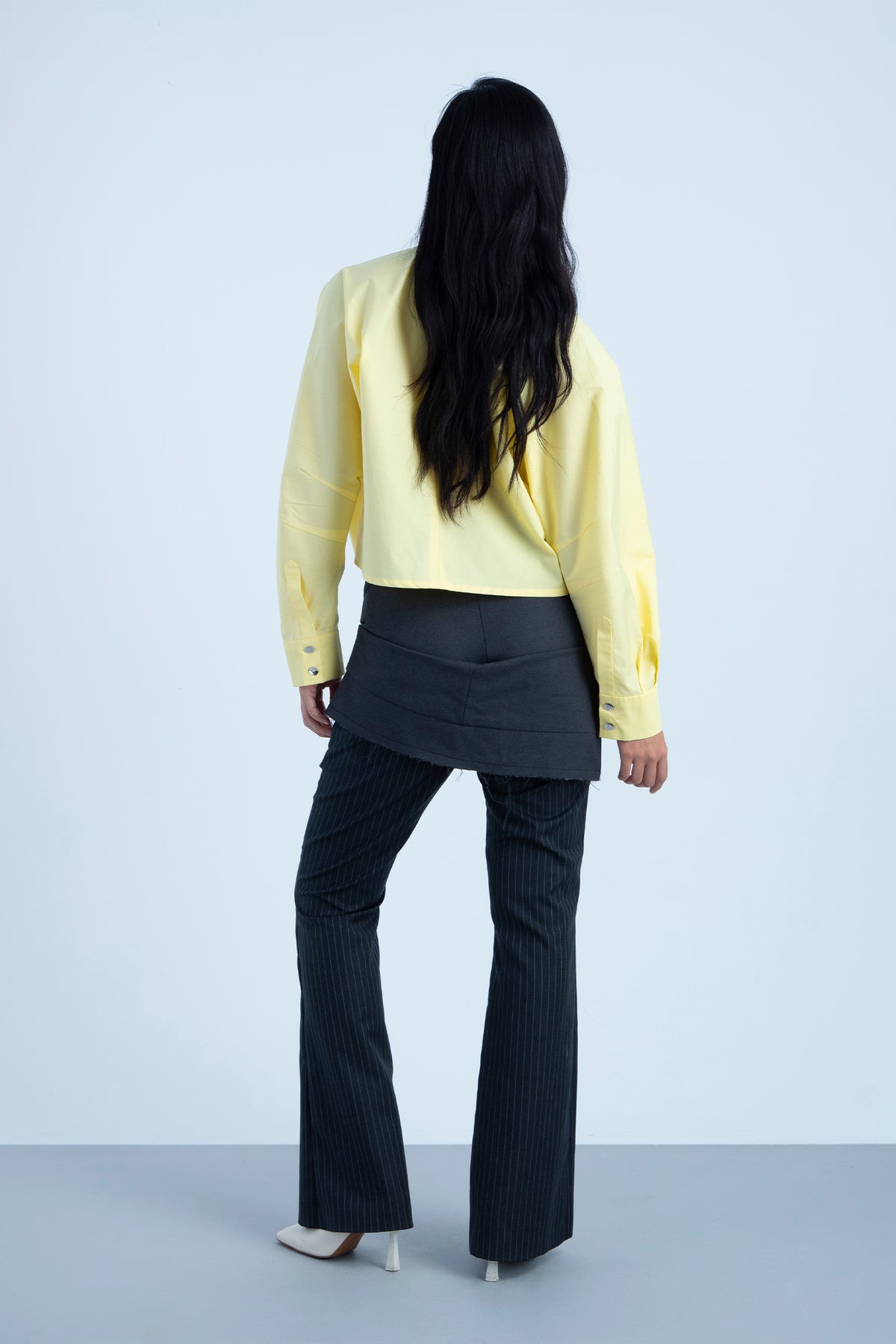 Pantalón "fisura" en lana merino