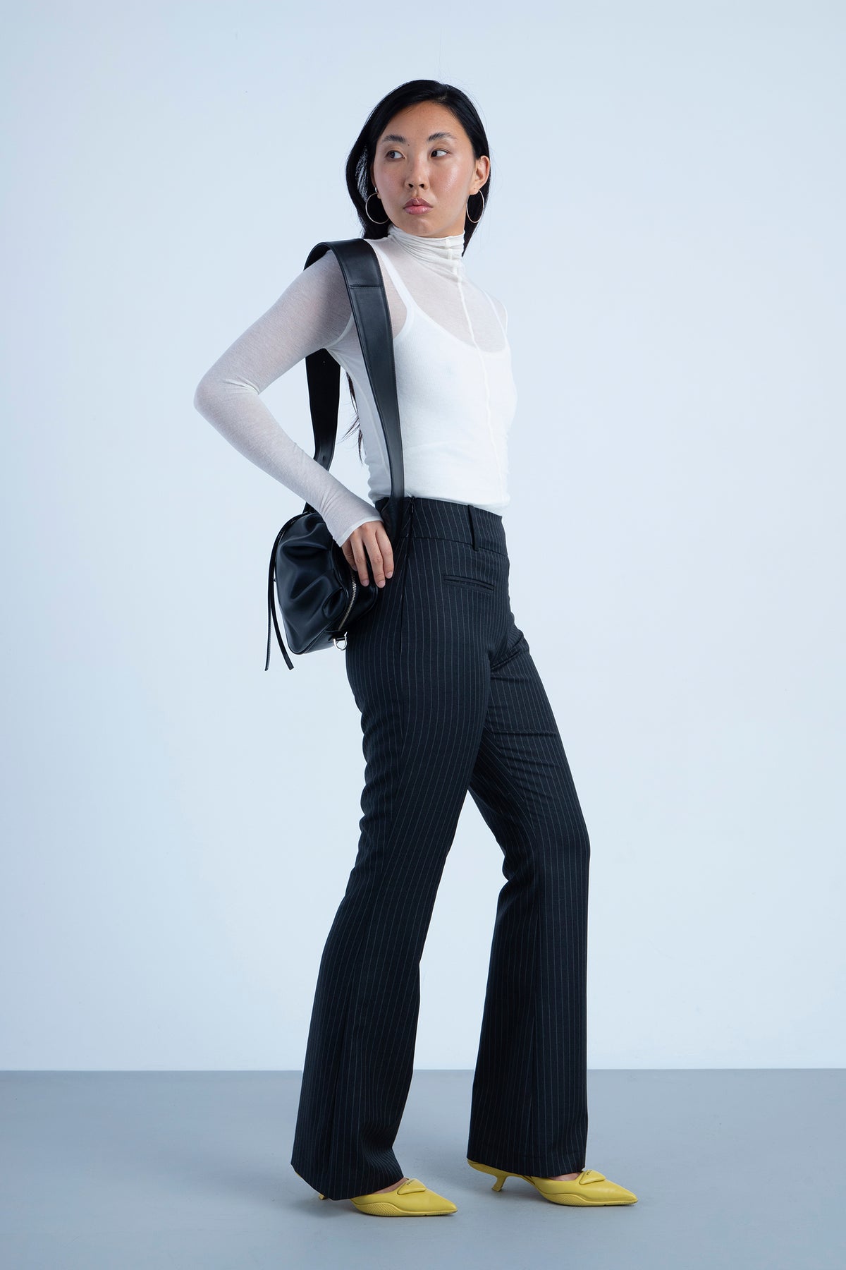 Pantalón "trance" en lana merino